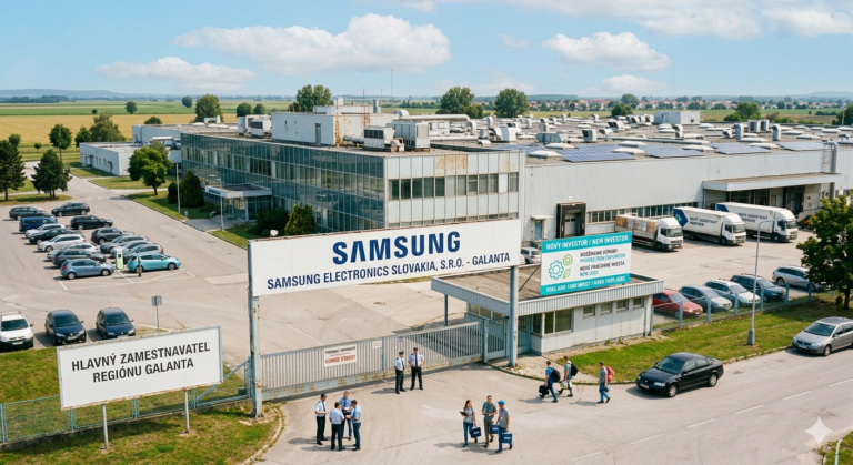 Koniec éry Samsungu v Galante? Miestna ekonomika čelí bezprecedentnej skúške a reťazovému krachu firiem